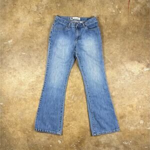 GAP Low Rise Flare Vintage Jeans Women’s Size 6 Paint Splatter‎ Y2K Denim